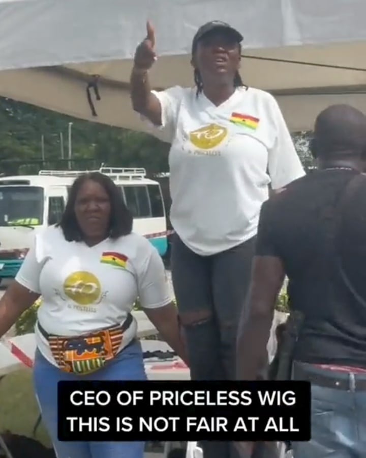 "Go back to your country" – Ghanaian Wig Sellers Association disrupt wig fair organized by Nigerian wig seller