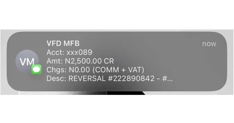 Man rejoices as bank reverses N2,500 he sent to lady who didn’t appreciate it