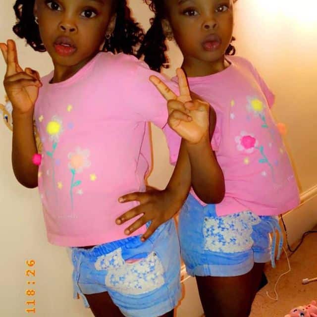 Naira Marley Twin daughters