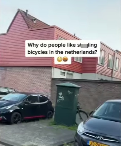 Netherlands-based Nigerian man blows hot after bicycle was stolen for second time (Video)