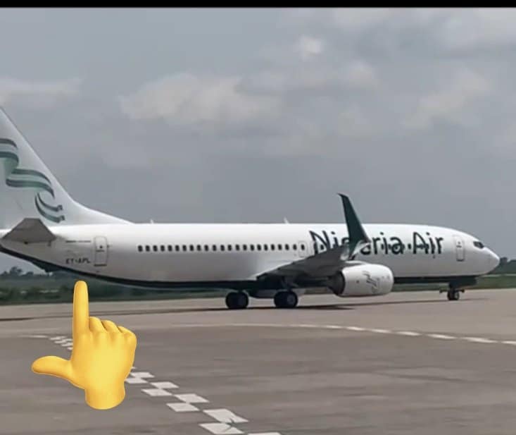How Nigerian aviation minister, Hadi Sirika fraudulently displays rented aircraft as 'Nigeria Air'- Journalist David Hundeyin reveals