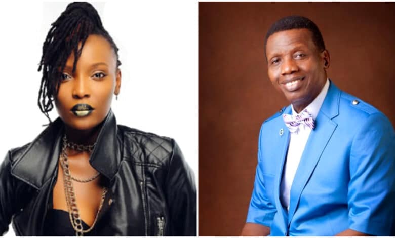Nigerian disc jockey and activist, DJ Switch has mocked Pastor Adeboye for saying God will help President-elect, Bola Tinubu to fix Nigeria.