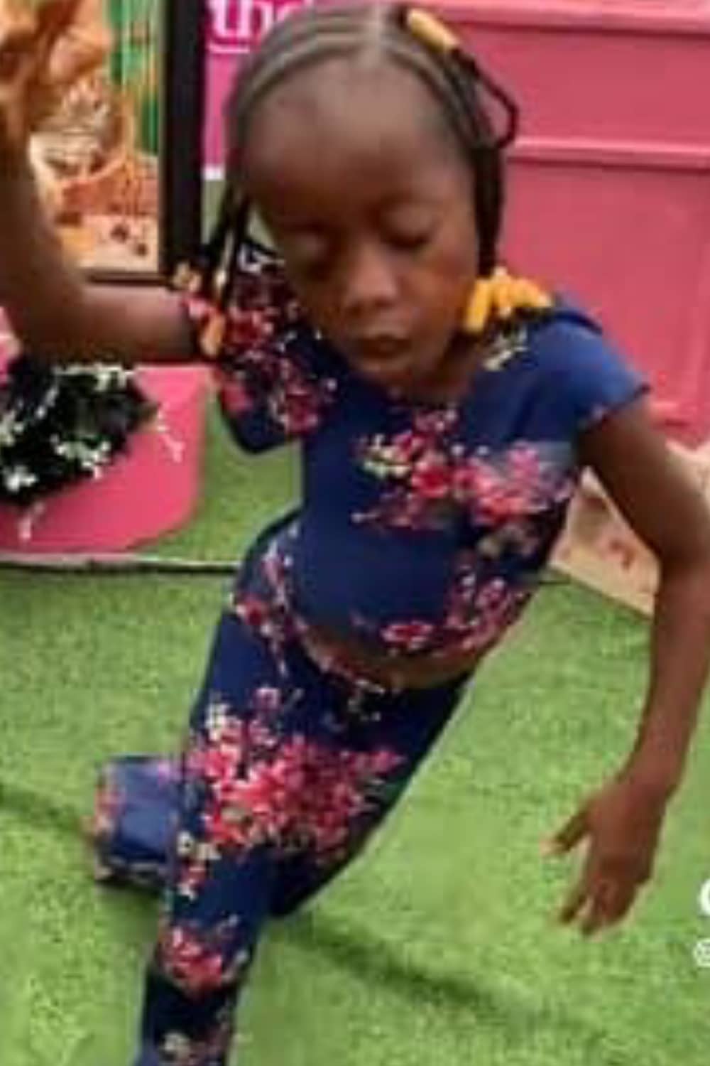 How a little girl steals the show at a birthday party with her impressive dance moves (video)