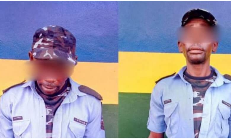 Man arrested wearing police uniform, claims he picked them from a dustbin