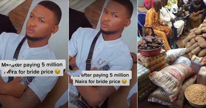 Man breaks down after paying N5 million bride price in Imo state
