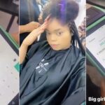 “N200k hair” — Bobrisky shows off receipt of payment for braids