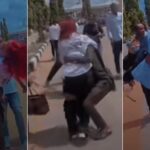 Nigerian father lifts daughter as she graduates from school (Video)