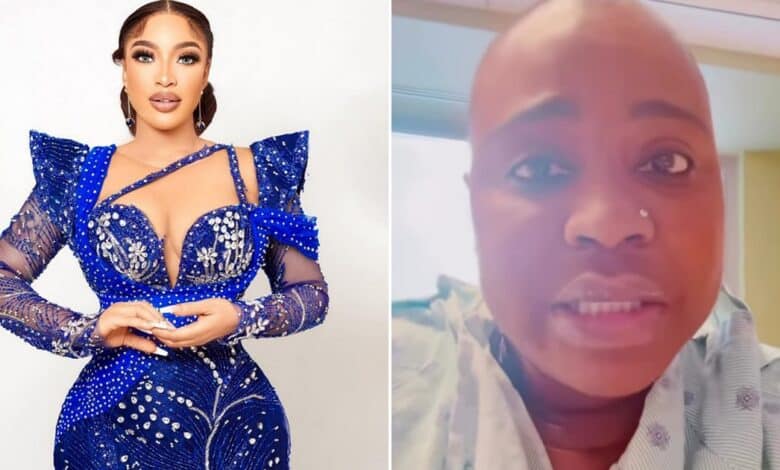 Tonto Dikeh wakes up with heavy heart, expresses worries in video