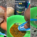University student hides soup inside toothpaste tubes (Video)