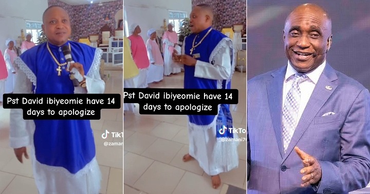 "14 days to apologize" - Celestial prophet calls out David Ibiyeomie