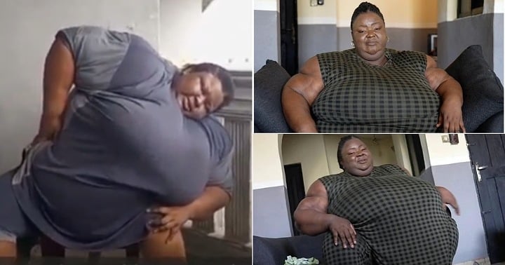 "I couldn't carry myself" -Nigerian woman starts weight loss journey