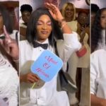 Video of May Edochie's look-alike at Real Warri Pikin’s bridal shower
