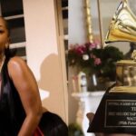 Tems finally receives her Grammy award plaque