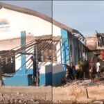 Celestial church set on fire as dead body with missing parts is allegedly found on premises (Video)