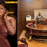 Eniola Badmus shows off luxury office after Tinubu resumed office