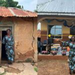 Nigerians crowdfund to build house for woman living in mud house