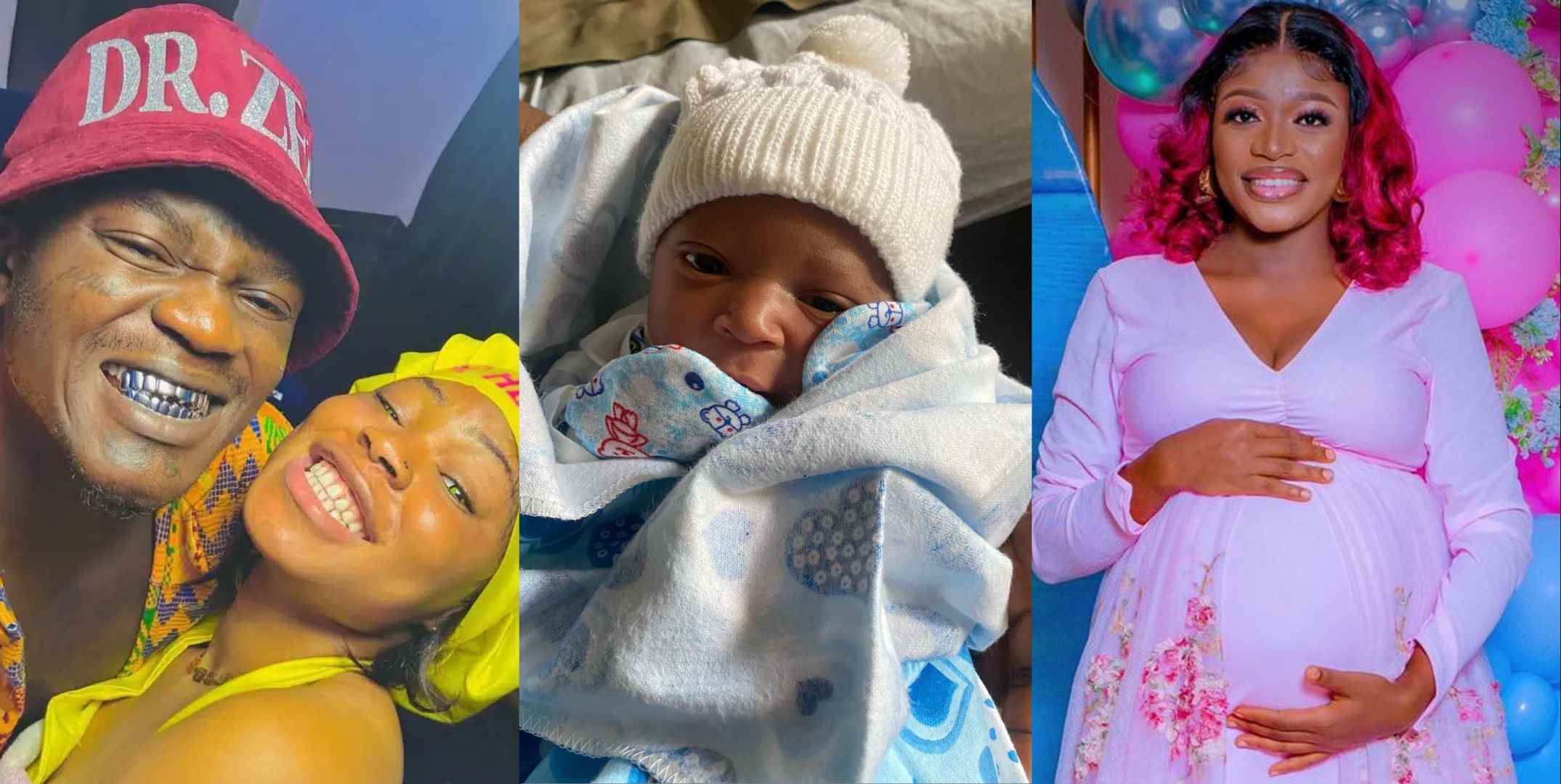 Portable's first wife reacts to his fifth child with 4th baby mama