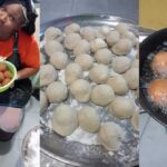 "The sky don full" – Reactions as lady begins 130-hour Fry-a-Thon