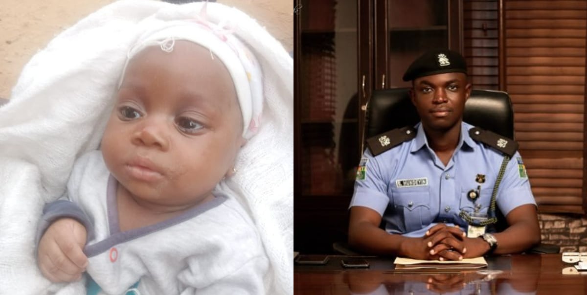 Police rescue baby abandoned under parked bus in Lagos