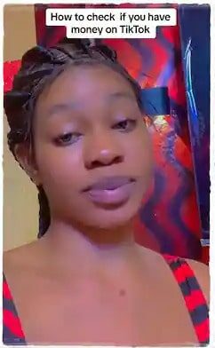 "Show us the way" - Lady flaunts N111,000 she made from Tiktok app (Video)