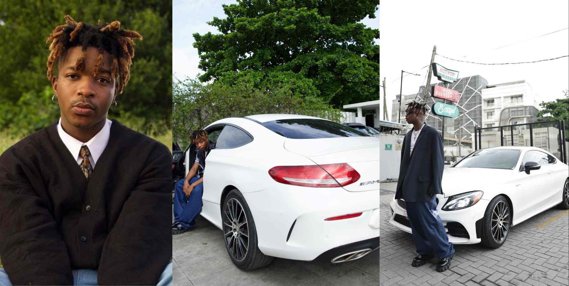 Magixx recalls past struggles as he buys new Mercedes-AMG