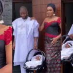 Skales and wife dedicate their child to God (Video)