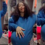 Woman pregnant with triplets shades mother-in-law, flaunts bump
