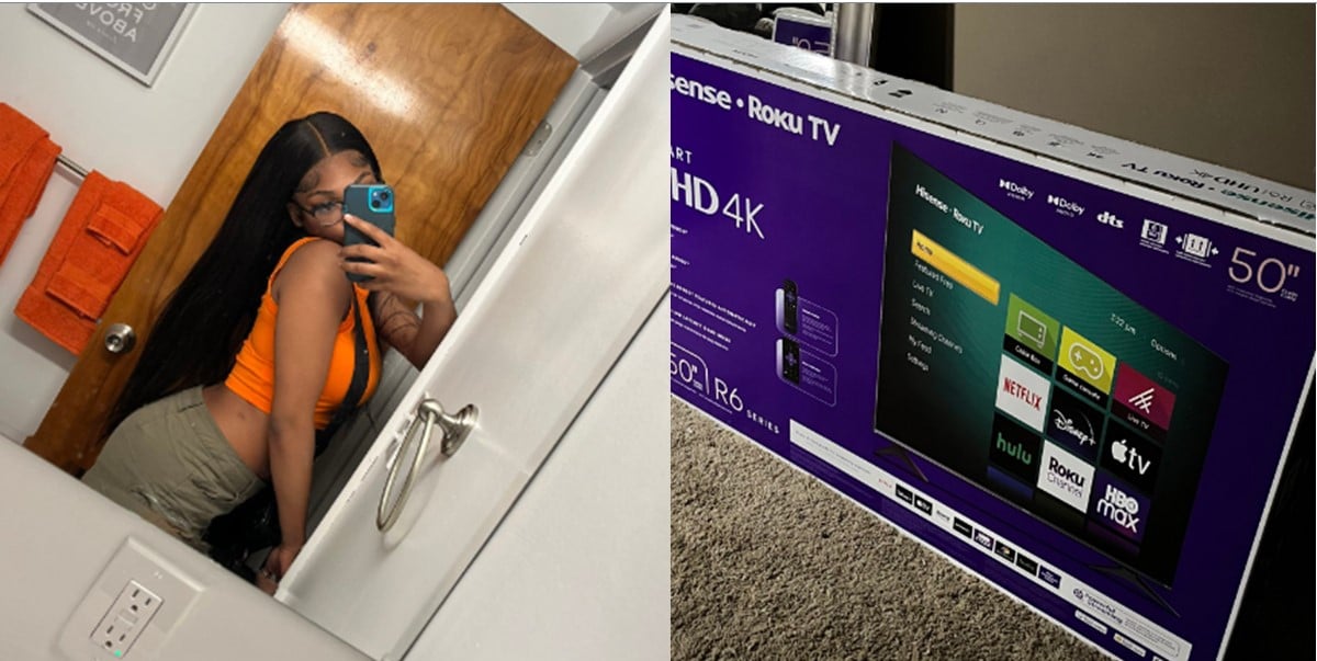 15-yr-old girl receives 50-inch TV from boyfriend as anniversary gift