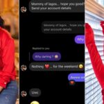 Bobrisky leaks chat with lady who slid into his DM