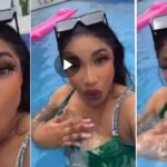 Embarrassing moment Tonto Dikeh exposed her nip (Video)