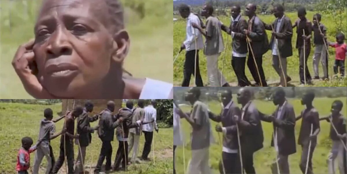 Heartbreaking account of woman who gave birth to 11 blind children (Video)