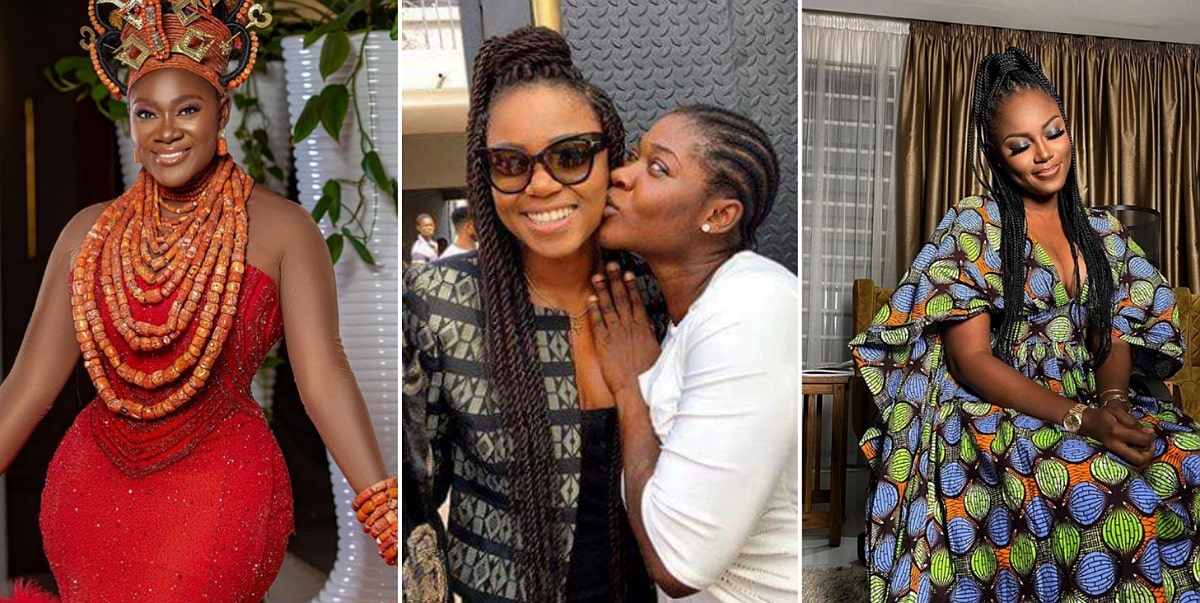“How Yvonne Nelson came through for me on my wedding day” – Actress Mercy Johnson shares (Video)