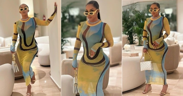 It looks funny – Toke Makinwa’s shape in new photos causes stir