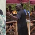 Jim Iyke spotted with roadside corn seller, stirs reactions (Video)