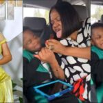 Mercy Aigbe, others react as Toyin Abraham and son fight over lollipop (Video)