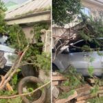 Nigerian woman narrowly escapes death while pursuing her man to confirm if he was cheating on her (Photos)