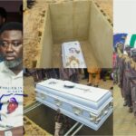 Nollywood Superstar Mercy Johnson Okojie Pays Final Respects to Father