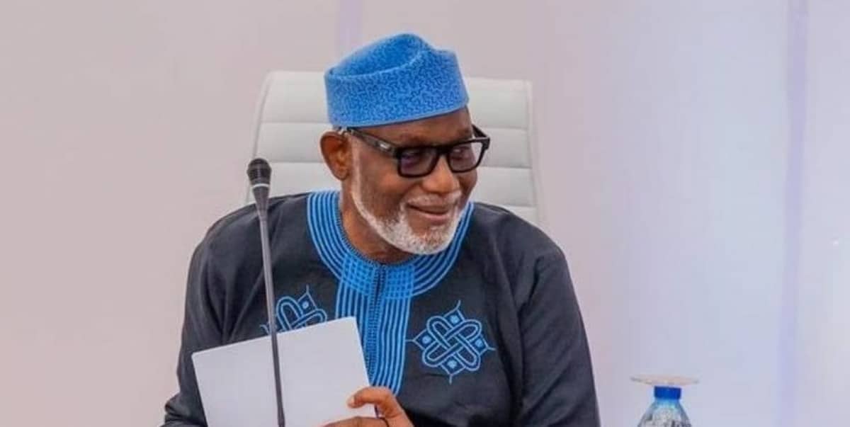 Ondo APC calls for prayers for Akeredolu who's battling with health issues