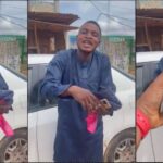 Phone thief caught in Ibadan while attempting to run (Video)