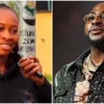 "This one na fool" - Netizens drag lady for choosing a dinner date with Davido over N100 million