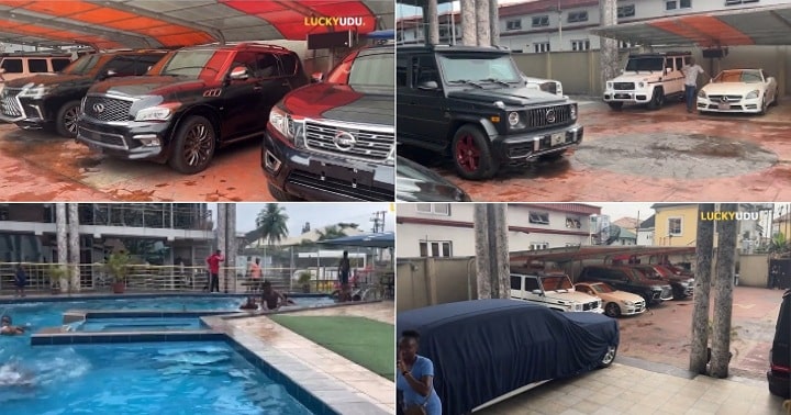Video captures OPM pastor's fleet of luxurious cars and mansion