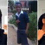 Young boy post secondary school photo, shows shocking transformation