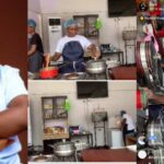 "16 hours and still counting" - Ondo Chef Deo streams 150-hour cook-a-thon live, amasses a thrilling 1k+ tiktok audience (Video)
