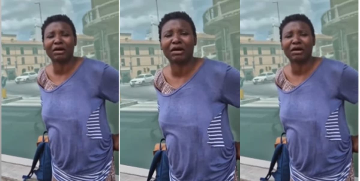 Nigerian woman stranded in Italy for two years begs for help