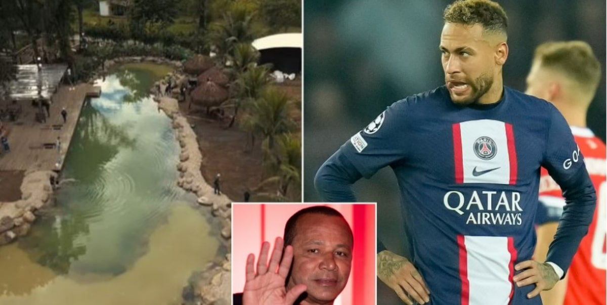 Neymar fined $3.3m by Brazilian govt for building a lake at his mansion