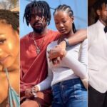 Johnny Drille's rumoured lover Tomi Ojo reacts as he unveils wife