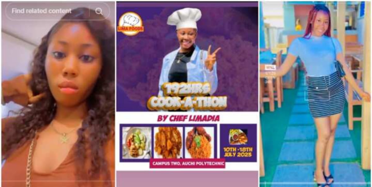Another Nigerian chef, Limadia from Kogi, set to begin 192-hour cook-a-thon