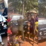 Community jubilate as talented 19-yr-old boy who built fully functional G-Wagon returns to village in it [Video]