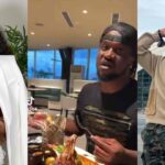 "See your puppy eyes" – Paul Okoye's girlfriend, Ivy Ifeoma gushes as she begs him to eat (Video)
