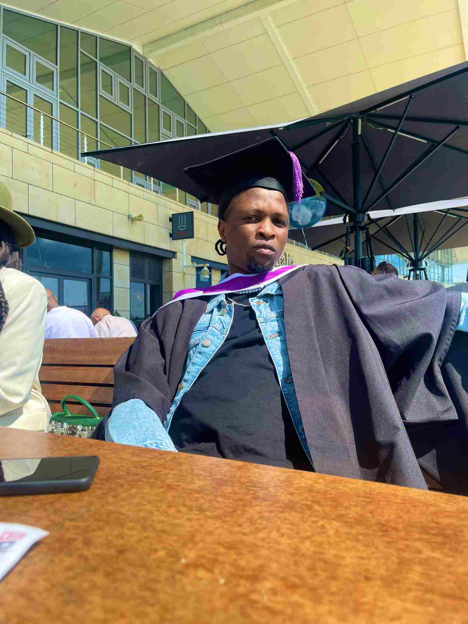 Laycon bags master's degree from UK university